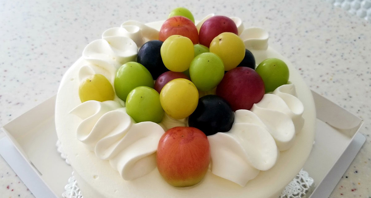 秋のショートケーキ