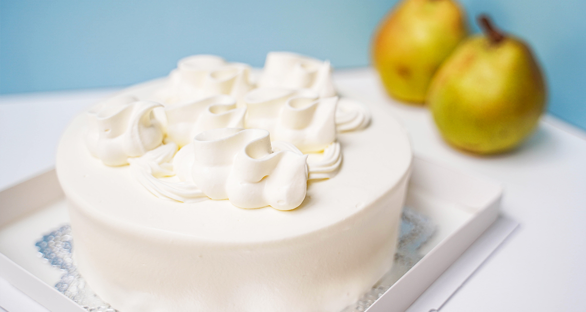 冬のショートケーキ